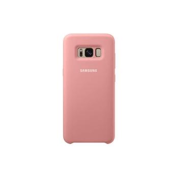 Kryt na mobil Samsung Silicone Cover pro Galaxy S8 - růžový