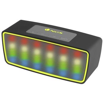 NGS Roller Glow Black/ BT repro/ 4W/ LED/ FM/ USB/ SD/ Černý