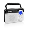 Radiopřijímač Hyundai PR 471 PLL SU WS, digitální FM tuner, USB a mikro SD vstup, bílý