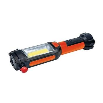 LED svítidlo SOLIGHT 3W COB, černá/červená (black/red)