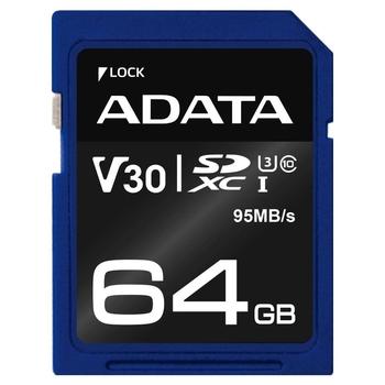 Paměťová karta ADATA Premier Pro 64GB SDXC V30S