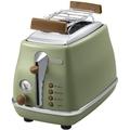 Topinkovač DELONGHI CTOV 2103 GR icona Vintage, olivová (olive)