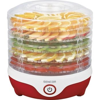 Sušička ovoce SENCOR SFD 742RD, bílá/červená (white/red)