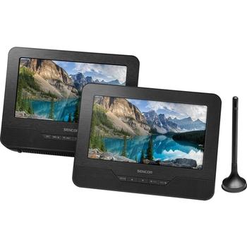 Přenosný DVD přehrávač SENCOR SPV 7772TD DUAL, černá (black)