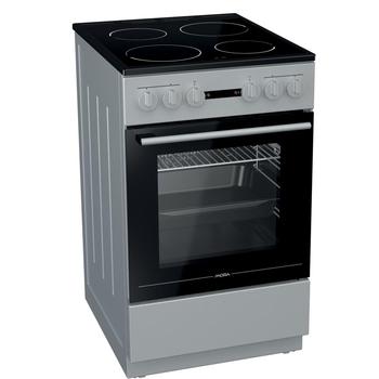 Sporák elektrický se sklokeramickou deskou Mora C 525AS, Inox