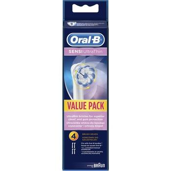 Náhradní kartáček Oral-B EB 60-4 SENSITIVE, bílá (white)