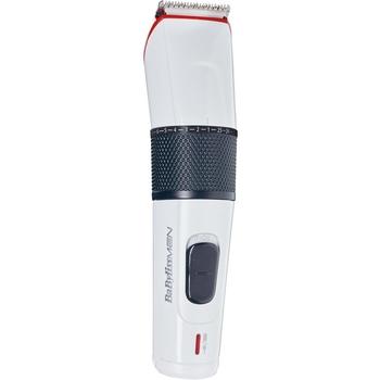 Zastřihávač vlasů/vousů BABYLISS E970E, bílá/černá (white/black)