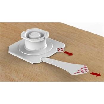 Úchyt PowerCube DOCKS 3ks, White
