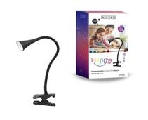 Obrázek k produktu: NILSEN LED stolní lampa HAPPY klips, černá (black)