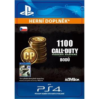 ESD CZ PS4 - 1,100 Call of Duty: Modern Warfare Remastered Points