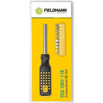Šroubovák s bity Fieldmann FDS 1007-11R, černá/žlutá (black/yellow)