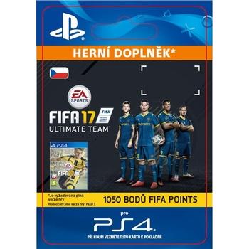 Herní doplněk SONY 1050 FIFA 17 Points Pack - PS4 CZ ESD