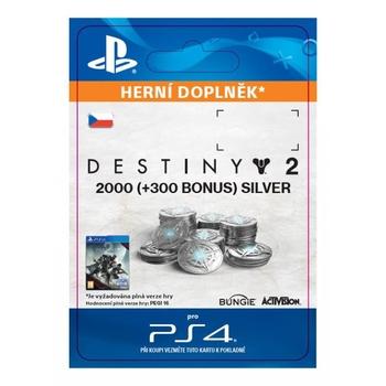 Herní doplněk SONY 2000 (+300 Bonus) Destiny 2 Silver - PS4 CZ ESD