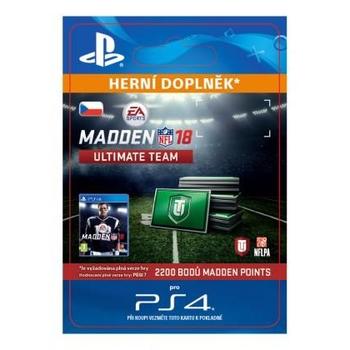 Herní doplněk SONY 2200 Madden NFL 18 Ultimate Team Points - PS4 CZ ESD
