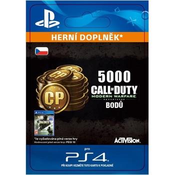 ESD CZ PS4 - 5,000 Call of Duty: Modern Warfare Remastered