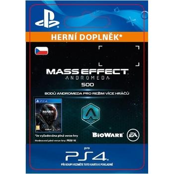 Herní doplněk SONY 500 Mass Effect: Andromeda Points - PS4 CZ ESD