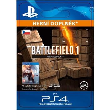 Herní doplněk SONY Battlefield 1 Battlepacks x 10 - PS4 CZ ESD