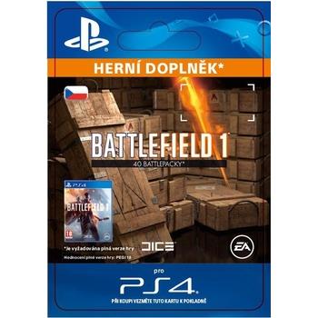 ESD CZ PS4 - Battlefield 1 Battlepacks x 40