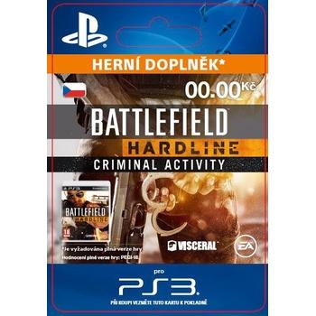 Herní doplněk SONY Battlefield™ Hardline Criminal Activity - PS4 CZ ESD