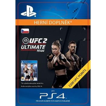 Herní doplněk SONY EA SPORTS UFC® 2 - 2200 UFC POINTS - PS4 CZ ESD