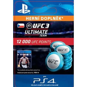 Herní doplněk SONY EA SPORTS™ UFC® 3 - 12000 UFC POINTS - PS4 CZ ESD