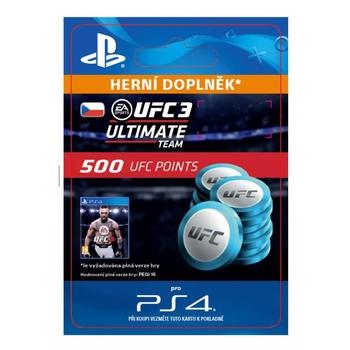 Herní doplněk SONY EA SPORTS™ UFC® 3 - 500 UFC POINTS - PS4 CZ ESD