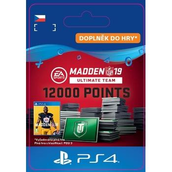 Herní doplněk SONY Madden NFL 19 Ultimate Team 12000 Points Pack - PS4 CZ ESD