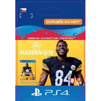Herní doplněk SONY Madden NFL 19 Ultimate Team Starter Pack - PS4 CZ ESD