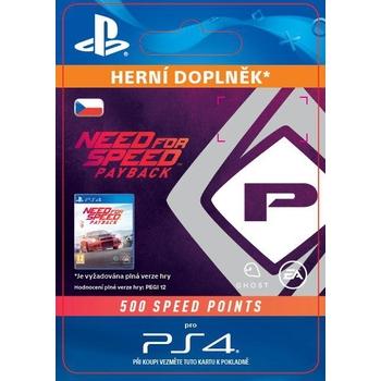 Herní doplněk SONY NFS Payback 500 Speed Points  (Av. 7.11.2017) - PS4 CZ ESD