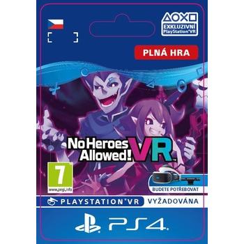 Herní doplněk SONY No Heroes Allowed!™ VR (Av 17.10.) - PS4 CZ ESD