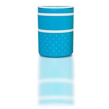 Lunchbox ELDOM velmi praktický tepelně izolovaný dvouokomorový LUNCHBOX, modrý (blue)