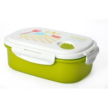 Lunchbox ELDOM velmi praktický dvou nebo jednokomorový LUNCHBOX, zelená (green)