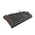 Hybridní mechanická klávesnice Genesis Thor 200 RGB, CZ/SK layout, 6-zónové podsvícení RGB, HUB