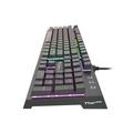 Hybridní mechanická klávesnice Genesis Thor 200 RGB, CZ/SK layout, 6-zónové podsvícení RGB, HUB