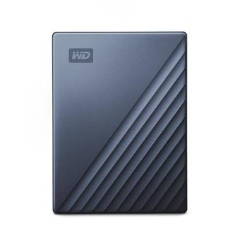 Přenosný pevný disk WD My Passport Ultra 4TB, modrá/černá (blue/black)