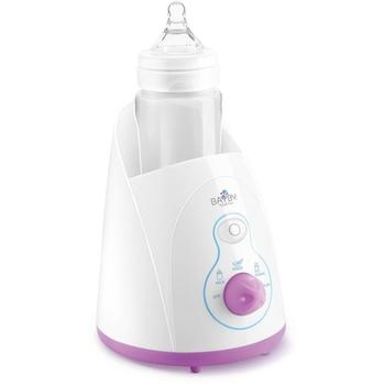 Ohřívač kojeneckých lahví Bayby BBW 2020 Ohřívač lahví 4v1, bílá/růžová (white/pink)