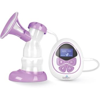 Elektrická odsávačka mléka Bayby BBP 1010, bílá/fialová (white/violet)