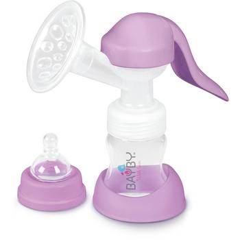 Manuální odsávačka mléka Bayby BBP 1000, bílá/fialová (white/violet)