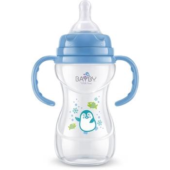 Kojenecká láhev 6m + Bayby BFB 6106 Kojen. láhev 240ml 6m+, modrá (blue)