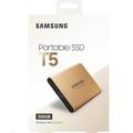 Samsung Externí SSD disk - 500 GB - zlatý