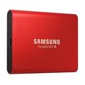 Samsung Externí SSD disk - 500 GB - červený