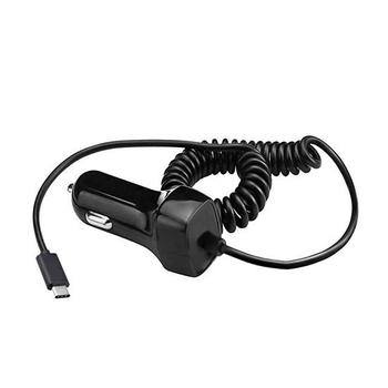  SOLIGHT USB nabíjecí autoadaptér, černá (black)
