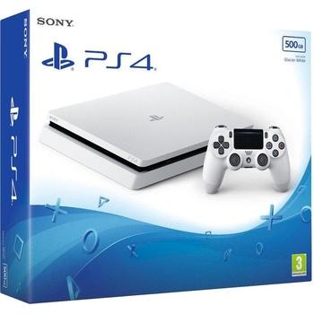 Herní konzole SONY Playstation 4 500GB White/F chassis, bílý (white)