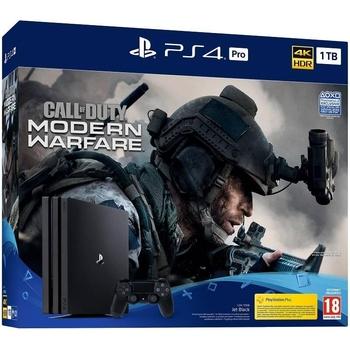 Herní konzole Sony PlayStation 4 Pro 1 TB + Call of Duty: Modern Warfare