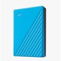 Přenosný pevný disk WD My Passport 4TB, modrý