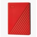 Ext. HDD 2,5'' WD My Passport 4TB USB 3.0. červený