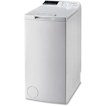 Pračka s vrchním plněním INDESIT BTW E71253P, bílá (white)