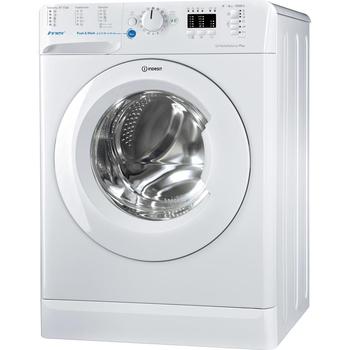 Pračka s předním plněním INDESIT BWSA 61052W EU, bílá (white)