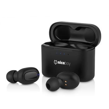 Bezdrátová sluchátka NICEBOY HIVE podsie, černý (black)
