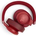 Bezdrátová sluchátka JBL LIVE 500BT, červená (red)